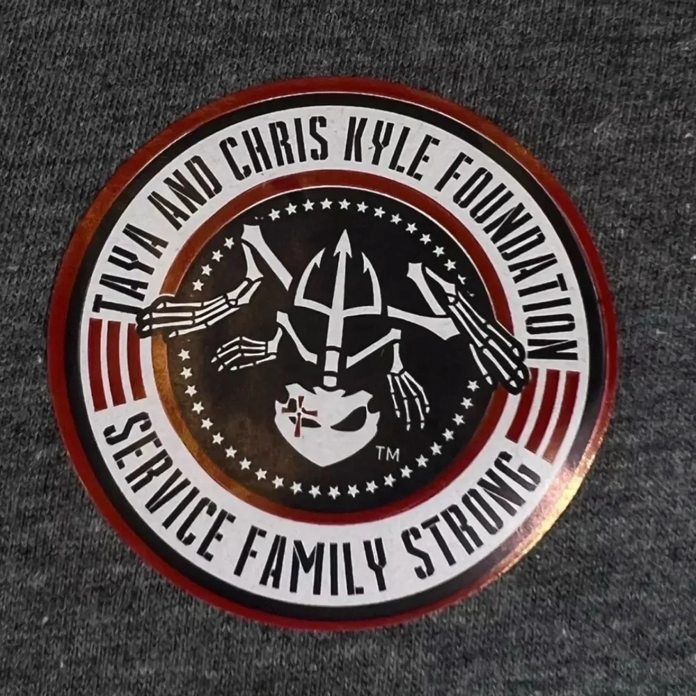 Howitzer Style Men's T-shirt CHRIS KYLE SPIRT Military Grunt Patriot - Picture 6 of 7